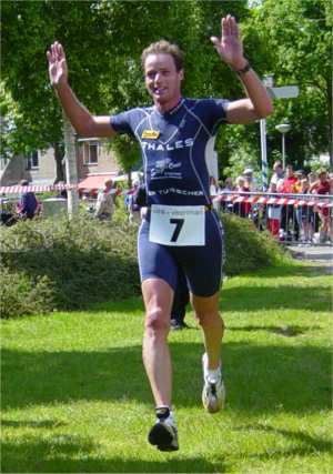Overwinning NK 1/2 triatlon in Nieuwkoop