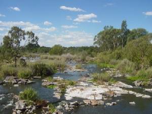 De Vaal rivier