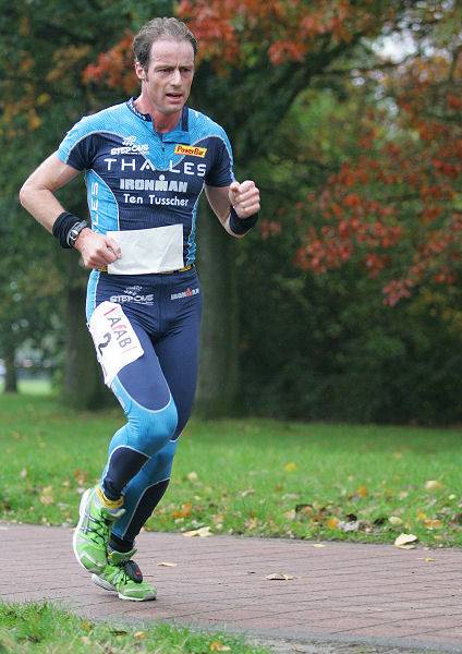 Guido Gosselink loopt in Assen