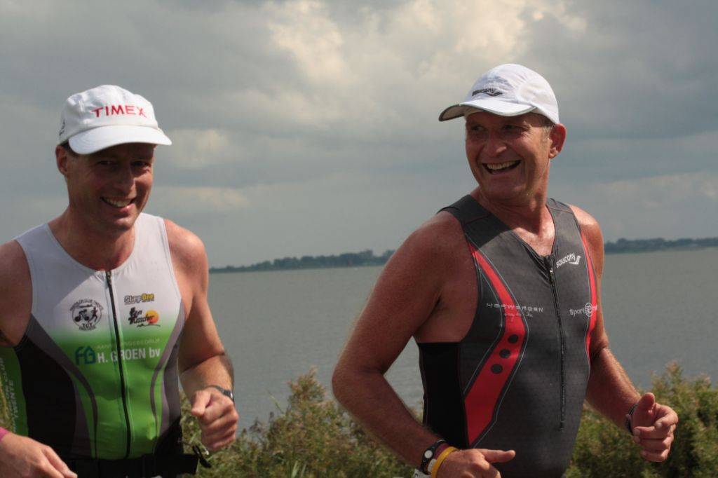 Guido en Marcel van Deursen hadden het gezellig onderweg...