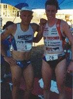 Mike Pigg en ikzelf.